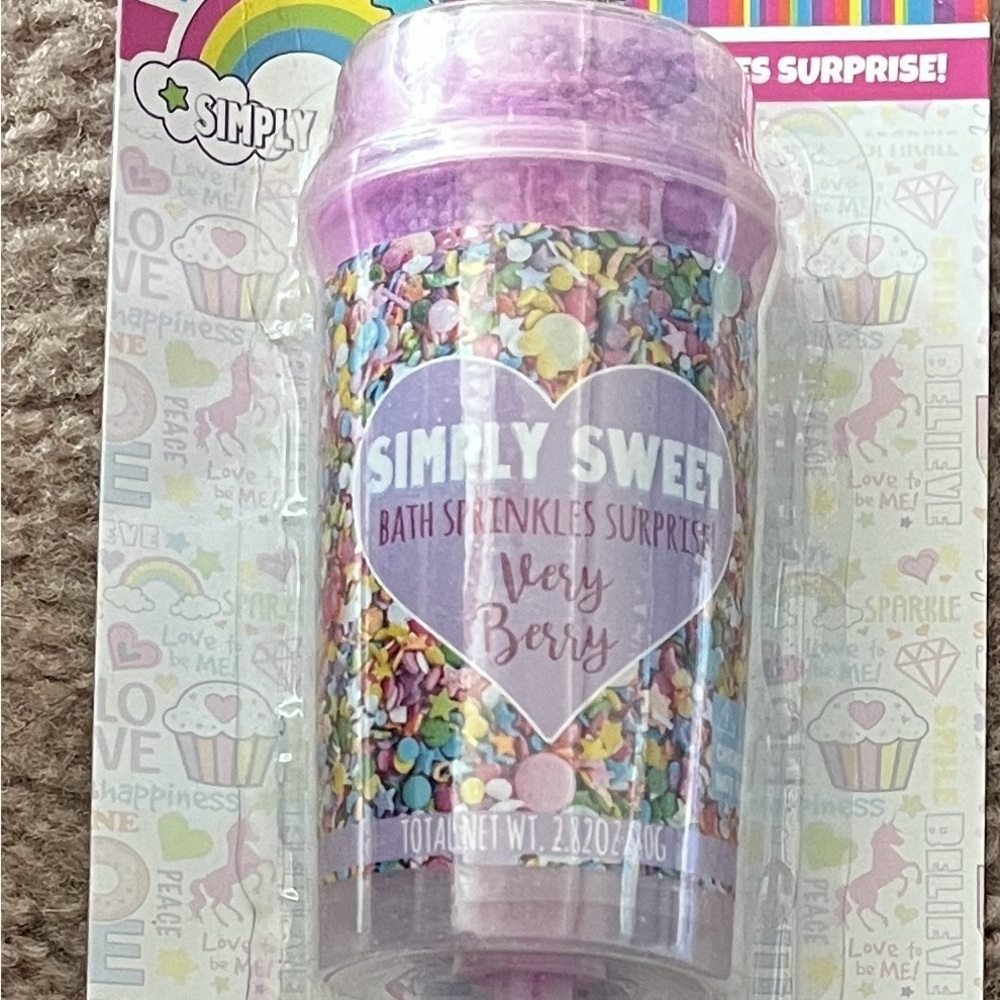 Bath Sprinkle Popper - Pink Berry